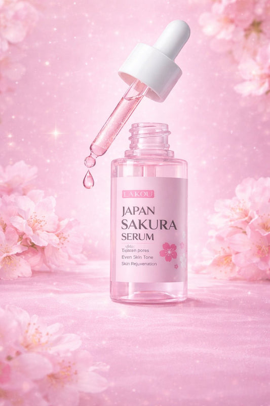 🌸 Sérum Facial Sakura | Uso Diário
