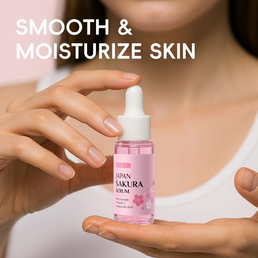 🌸 Sérum Facial Sakura | Uso Diário